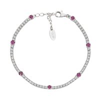 Pulsera Amen Mujer Tennis in Plata BTB2B3R16